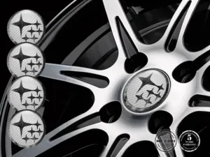 Subaru Raddekoration Stil Silikon-Badge-Upgrade